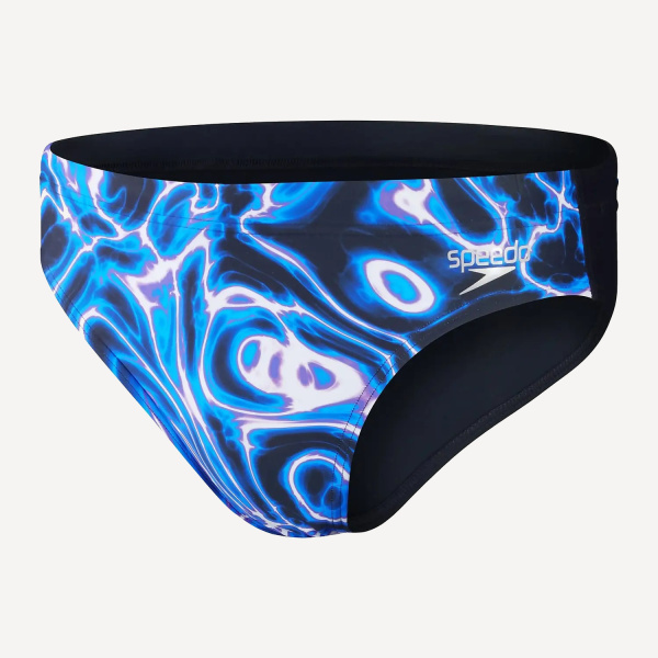 Плавки Speedo Allover Digital 7cm Brief 3579 (Мужской; 34 (50); черный/розовый/синий)